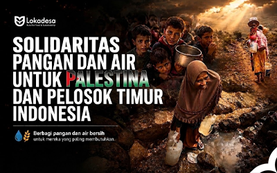 Sedekah Pangan dan Air untuk Palestina dan Pelosok Timur Indonesia