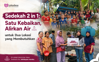 Sedekah Air untuk Pelosok dan Penyintas Bencana