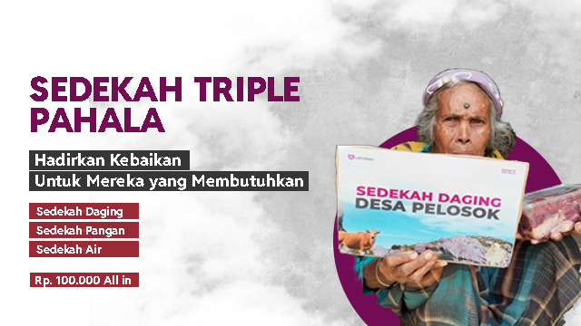 Sedekah Kurban untuk Daerah Bencana & Desa Pelosok